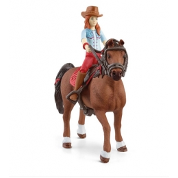 Schleich: Hannah Et Son Cheval Cayenne