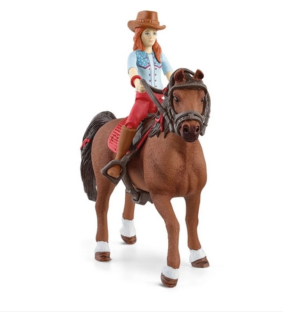 Schleich: Hannah Et Son Cheval Cayenne