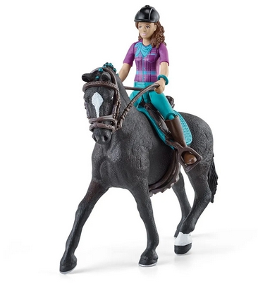 Schleich: Lisa Et Son Cheval Storm