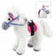 Peluche Cheval Blanc Miss Mélody