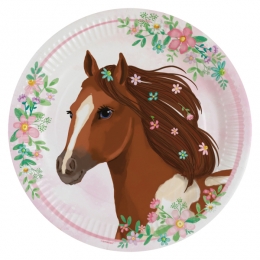 Assiettes Anniversaire Love Cheval