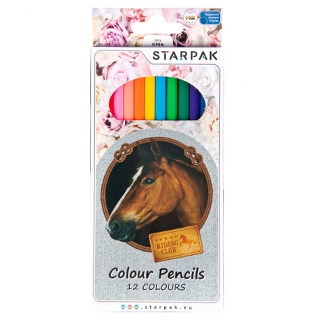 Crayons De couleurs Cheval Marron