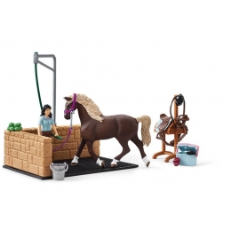 Box De Lavage Chevaux Schleich Emily Et Luna