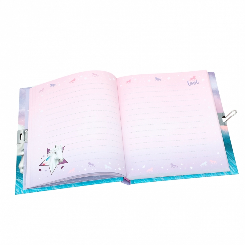 Journal Intime pour fille cheval et fleurs 🐴🌺 - UN CADEAU SURPRISE 🎁 