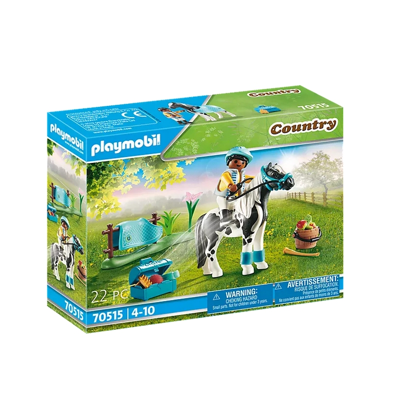 Playmobil Country Cavalier Et Poney Lewitzer