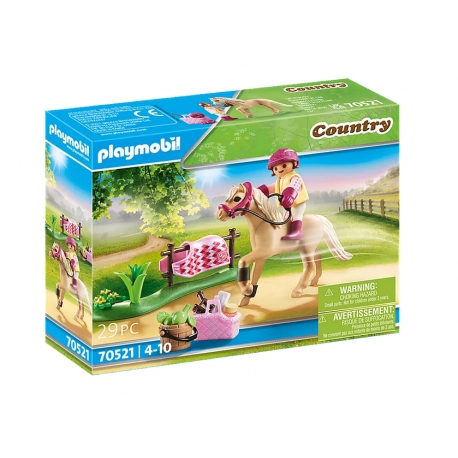 Playmobil Country Cavalière Avec Poney Beige