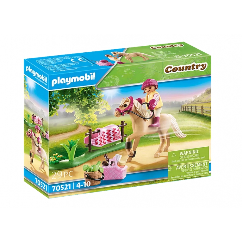 Playmobil Country Cavalière Avec Poney Beige