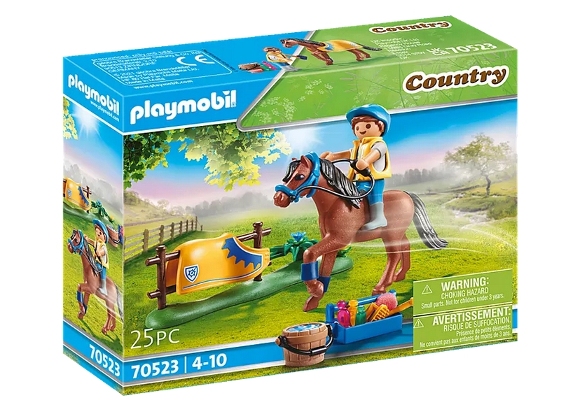 Playmobil Country Cavalier Et Poney Brun
