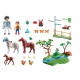 Playmobil Country - Voiture avec Remorque et Cheval