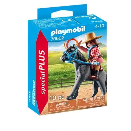 Playmobil - Cheval de dressage et Cavalière