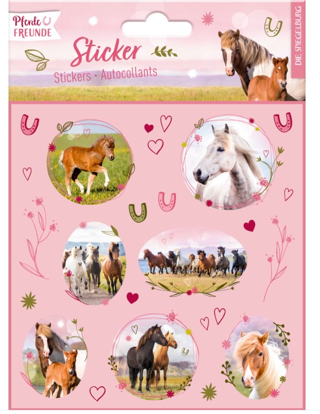 Stickers Autocollants Cheval