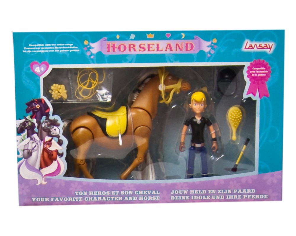Horseland: Fred Et Son Cheval Articulé Tango