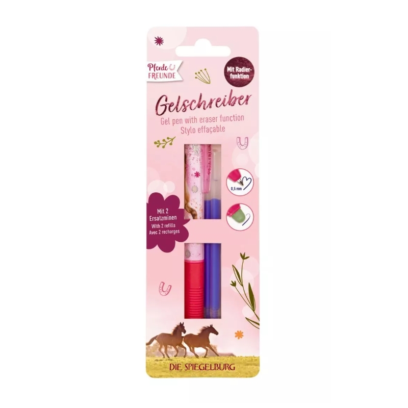 STYLO GEL EFFACABLE + 2 RECHARGES Disney Princesses