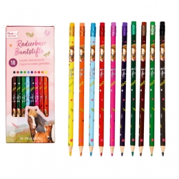 Crayons De couleur Gommables Amis Des Chevaux