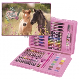 Mallette De Coloriage Duo De Poneys