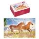 Mini Puzzle Chevaux Islandais 40 Pièces