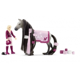 Coffret Schleich Cheval à Coiffer Sofia Et Dusty