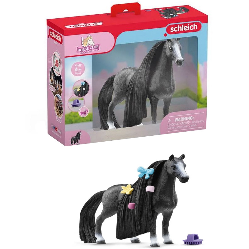 Etalon pur sang anglais SCHLEICH – jouet équitation