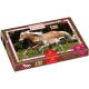 Puzzle Jument et Poulain Haflinger