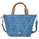 Sac Mini Shopper Bleu Cheval Miss Mélody