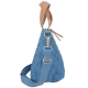Sac Mini Shopper Bleu Cheval Miss Mélody
