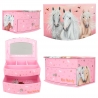 Coffret à Bijoux Rose Cheval Miss Mélody