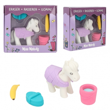 Set De Gommes Cheval Miss Mélody