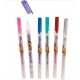 Set De 6 Stylos Gel Pailletés Cheval