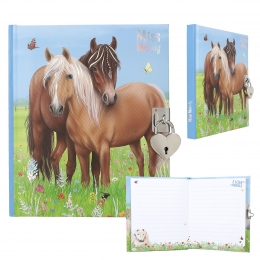 Journal Intime à Personnaliser Duo De Chevaux