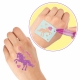 Tatouages Licorne Stylo Gel Pailleté
