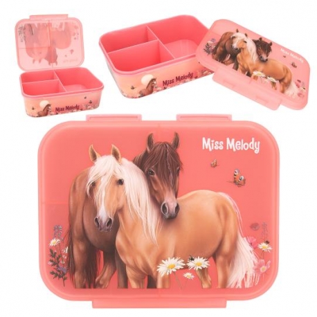 Boîte à Goûter Rose Miss Mélody