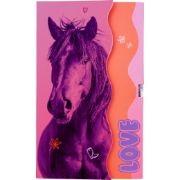 Post-it avec mini stylo gel Cheval