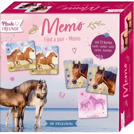 Jeu De Mémoire Thème Chevaux