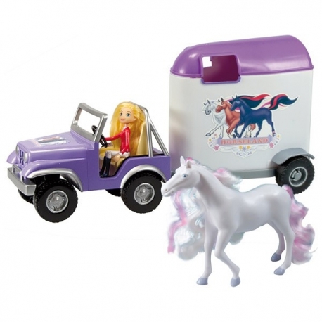 Toyland® - Ensemble de Jeu pour Cheval et Poney pour mère et Fille - Jouets  équestres