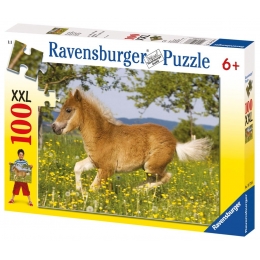 Puzzle Poney 100 pièces XXL