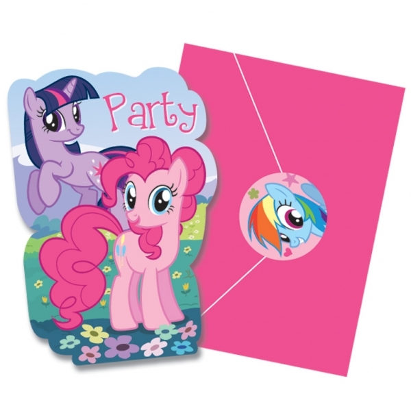 Cartes d'invitation Mon Petit Poney